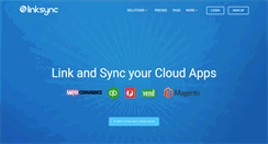 Desktop Screenshot of linksync.com